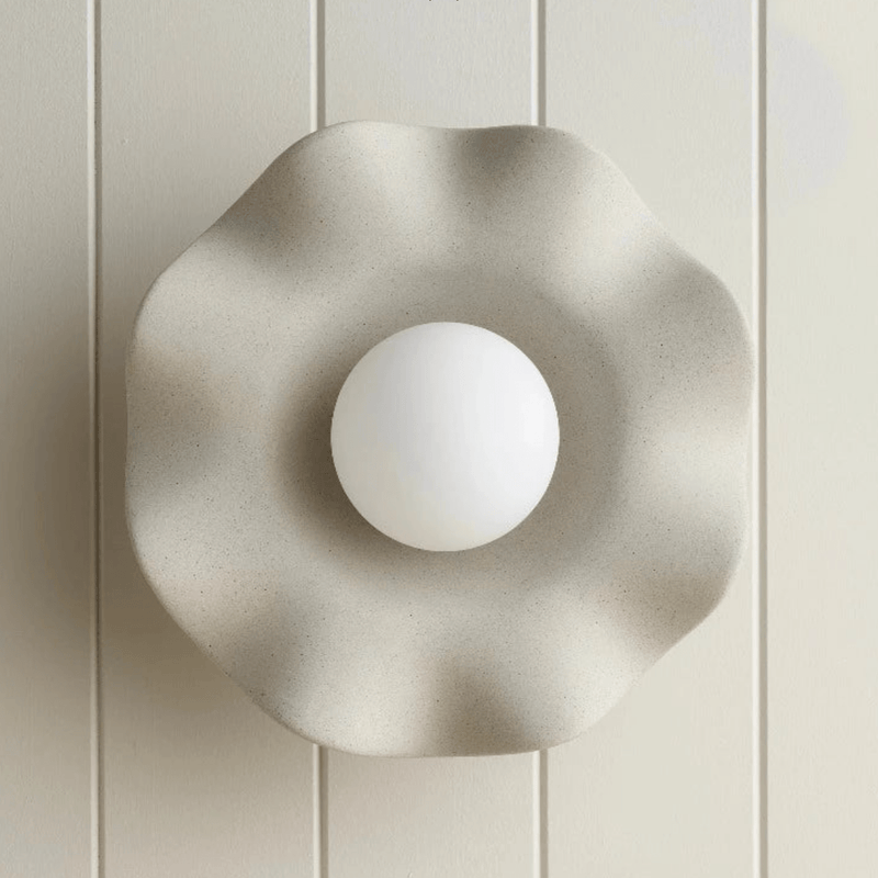 Robert Gordon Pearl Wall Sconce, Stone (7515308982521)