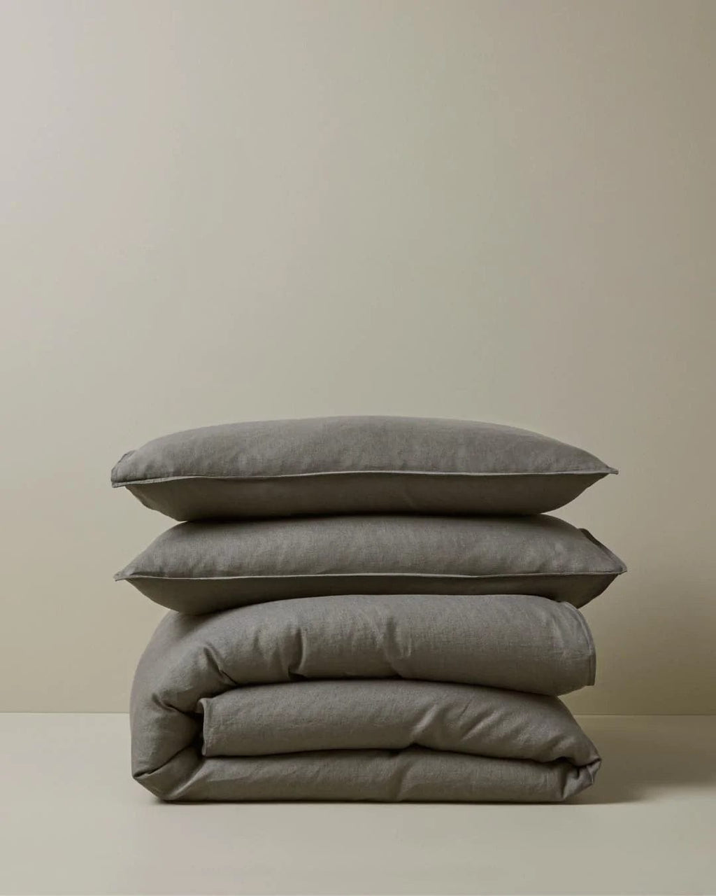 Weave Home Ravello Euro Pillowcase Pair - Charcoal (7688168374521)