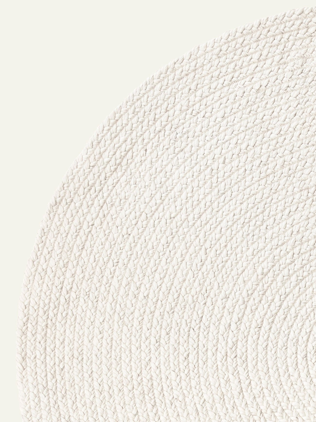 Armadillo Nook Braid Weave - Chalk - Norsu Interiors (6131631915196)