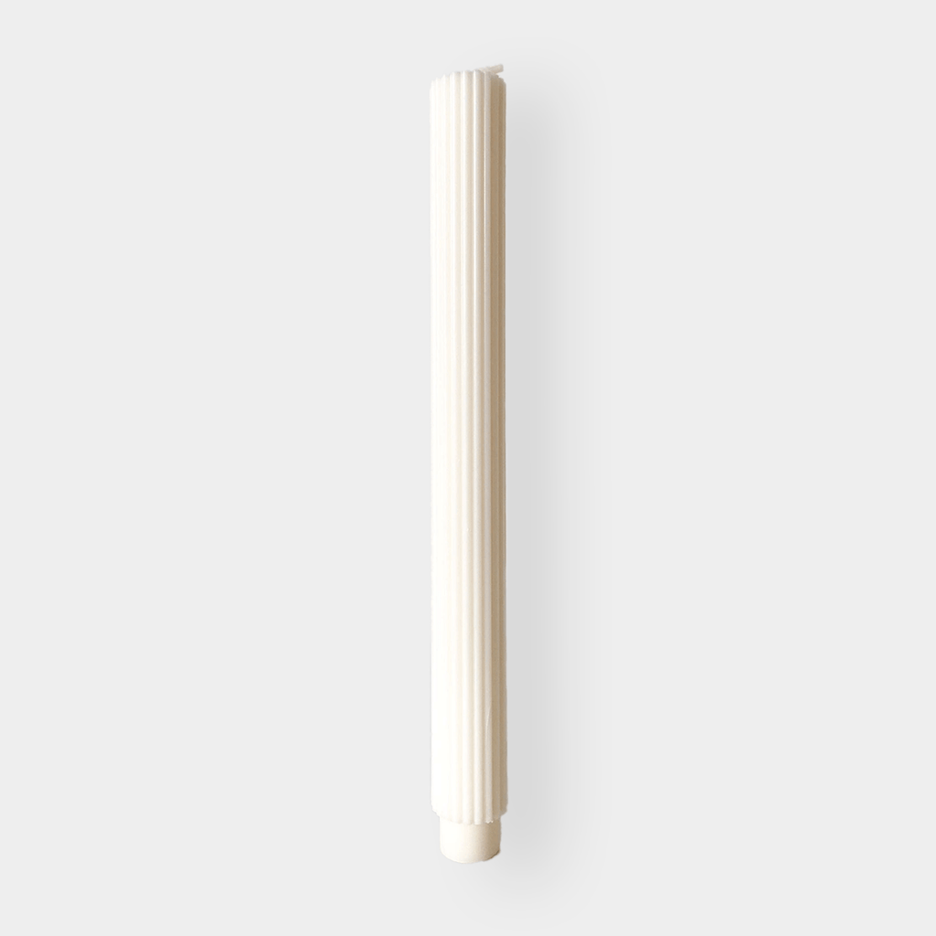 Make Scents Of It Tapered base Pillar Candle - White (6295448944828)