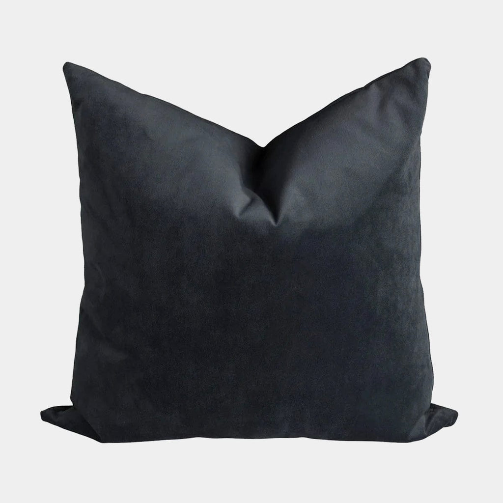 norsuHOME Cushion, Charcoal Velvet (10413034371)