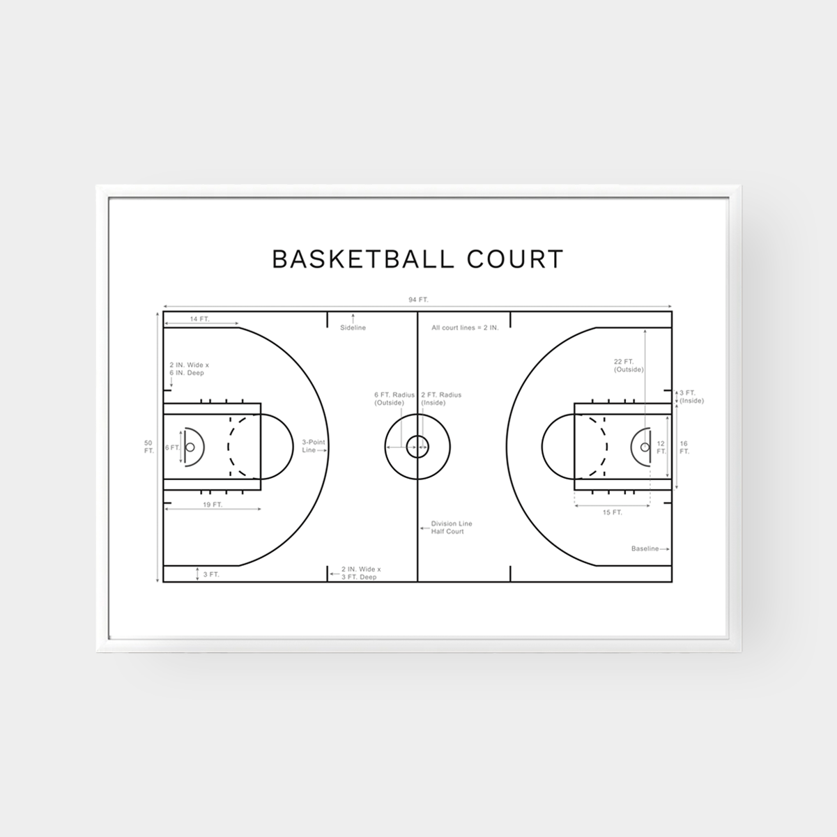 Courtside Print - Various Sizes (7670948200697)