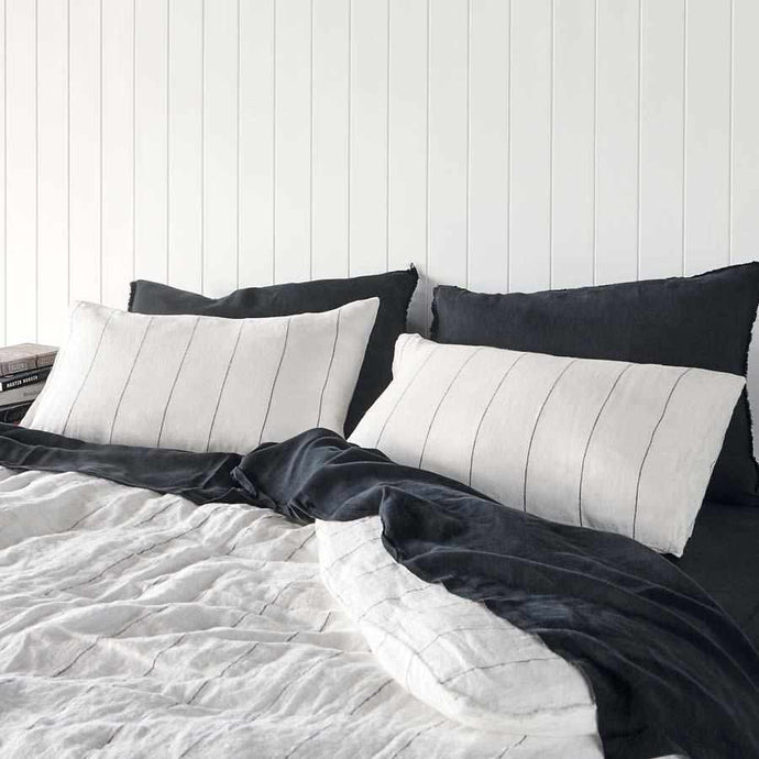 Eadie Lifestyle French Linen Duvet Cover, Carter - Norsu Interiors (7443271155961)