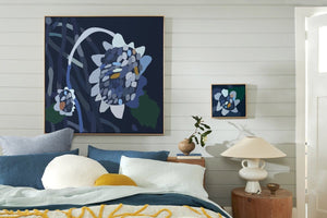 Kimmy Hogan Limited Edition Fine Art Canvas Print - Night Daisy II - Norsu Interiors (4572320170068)