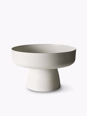 L&M Home Mona Pedestal - Chalk - Norsu Interiors (6680750260412)