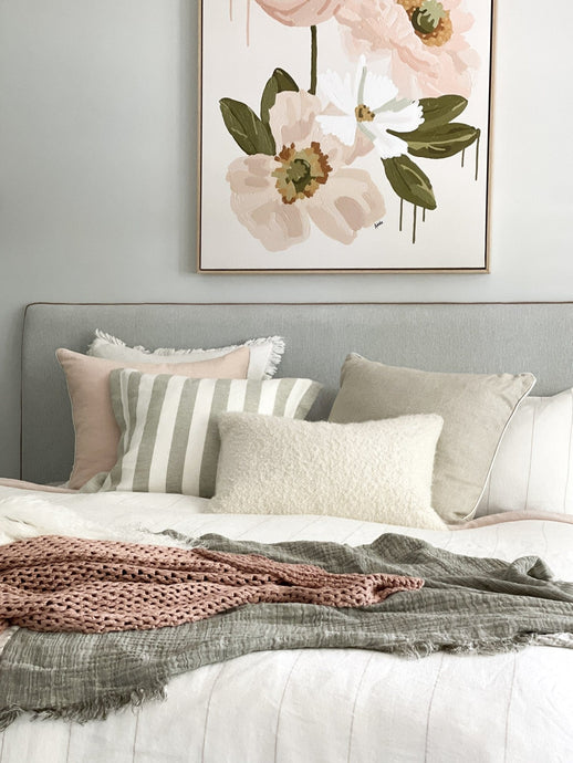 norsu x Eadie Lifestyle French Linen Duvet Cover, Blush Carter - Norsu Interiors (7443284918521)