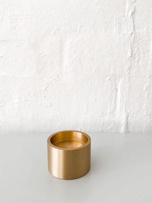 norsuHOME Solid Brass Double Parked Candle Holder - Norsu Interiors (6285726286012)