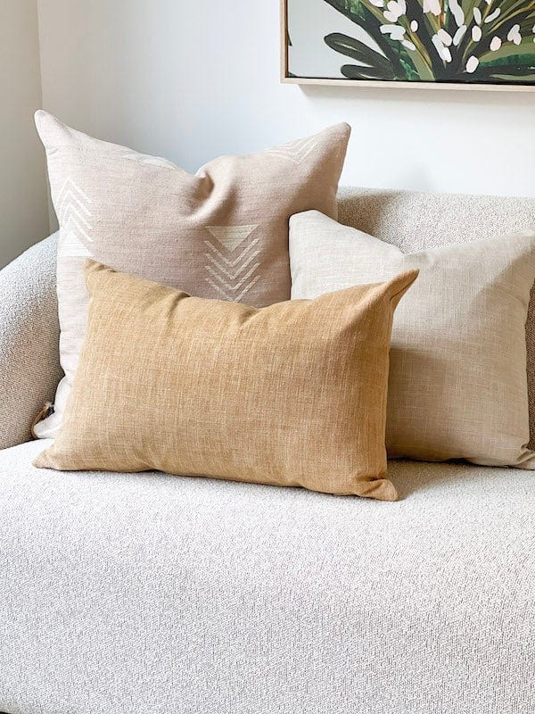 norsuHOME Washable Cushion, Natural Linen - Norsu Interiors (7577446023417)