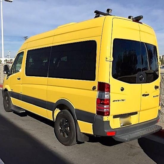 mercedes sprinter back