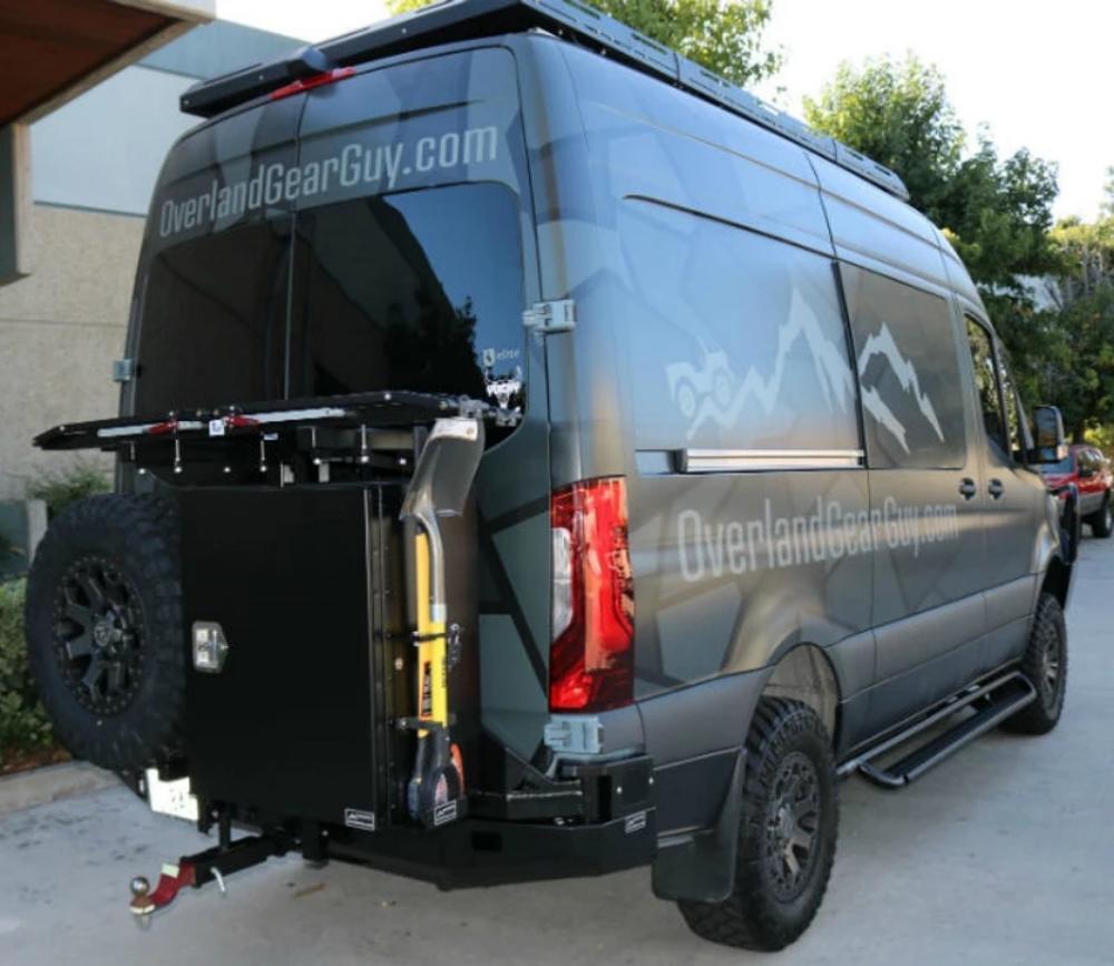 sprinter rear door bike rack