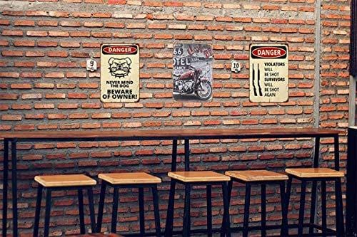 Any Name's Your Text Custom Personalized Chic Tin Sign Rustic Shabby Vintage Style Retro Kitchen Bar Pub Coffee Shop Man cave Decor Gift Ideas Brown, 12 inch Aluminum Sign 
