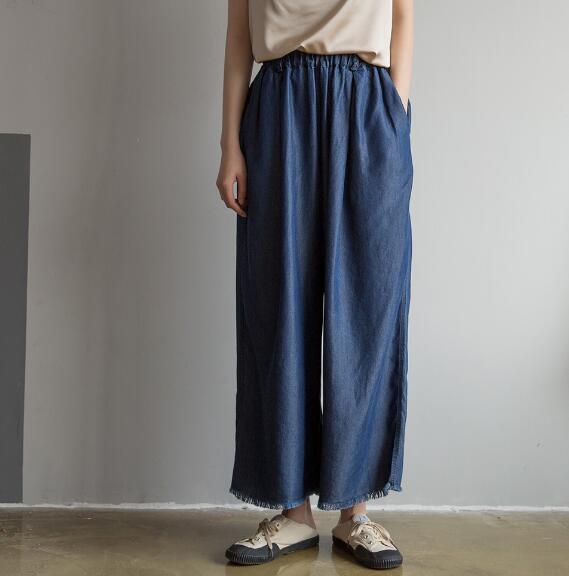 summer silk pants