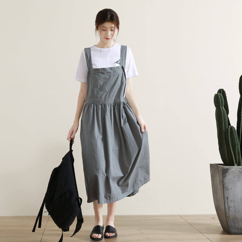 linen long frocks