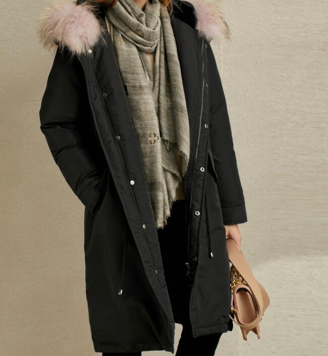 fur trimmed womens coats