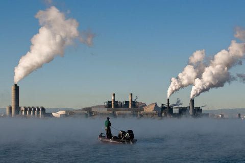 Fishing The Waters Around The Steam Plant