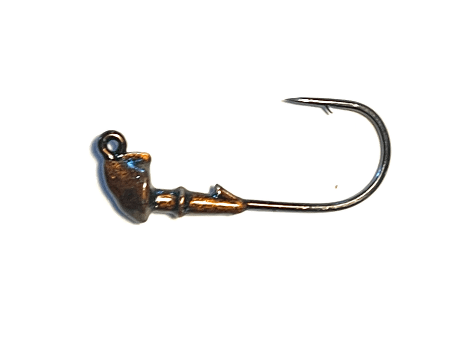 Copper Flakes Hydrilla Jig Head