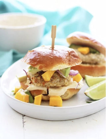 Coconut Crusted Mahi Sliders