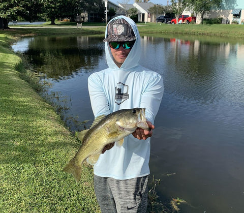 ned rig catching largemouth bass