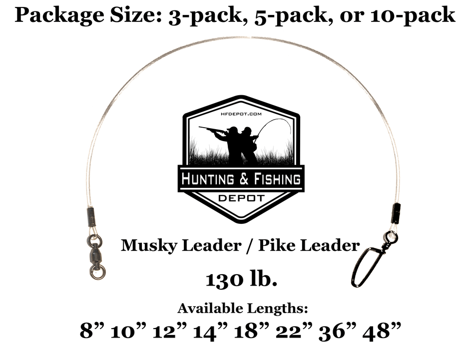 130lb Musky Leaders