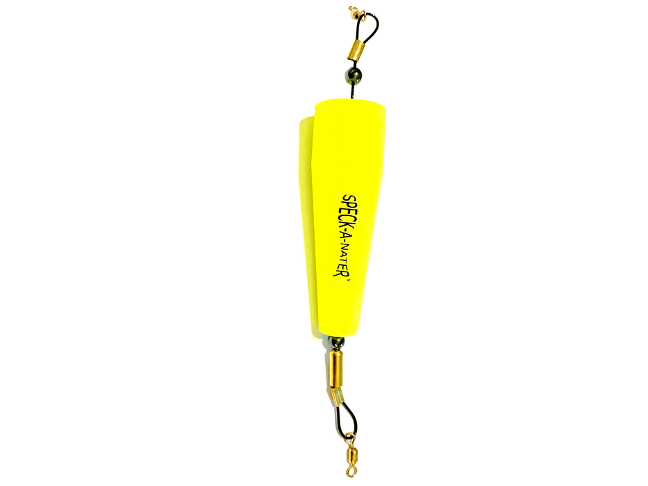 5" Chartreuse Speck-a-nater Popping Cork