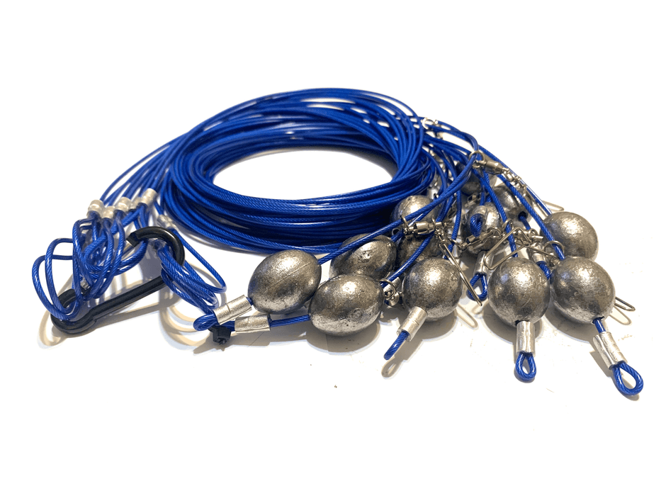 72" 6oz Translucent Blue Decoy Rigs