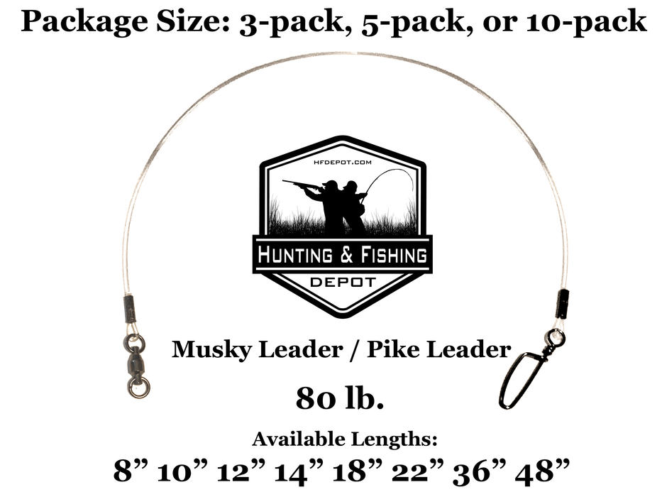 80lb Musky Leaders