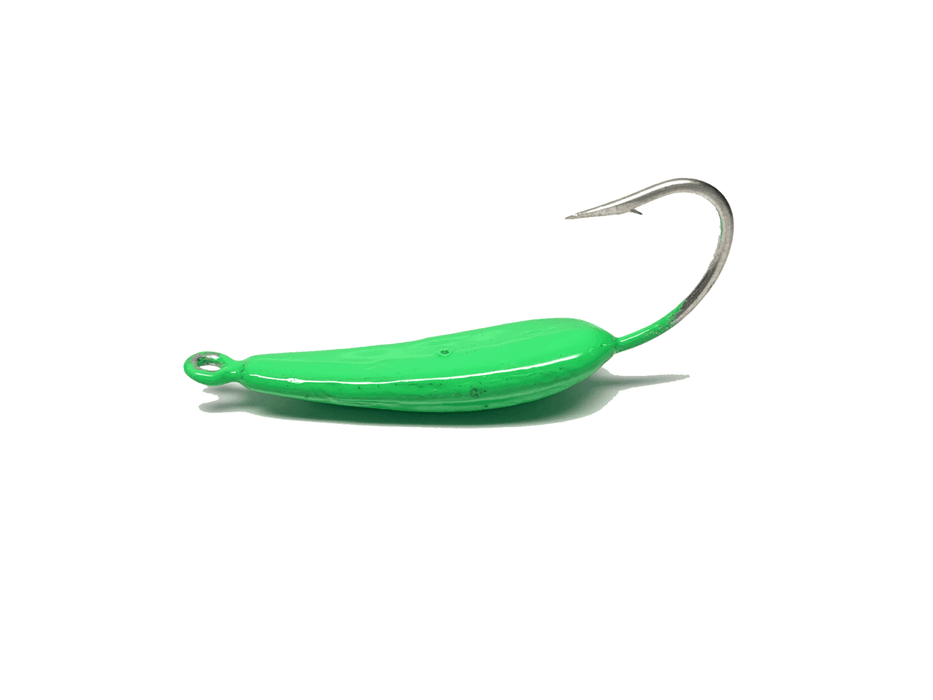 Bright Green Pompano Jig