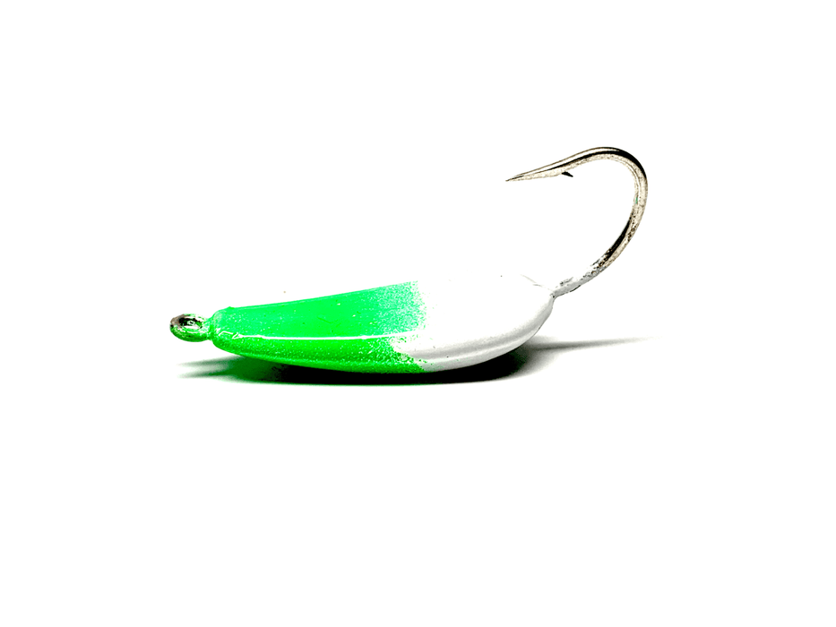 Candy Green Goofy Pompano Jigs