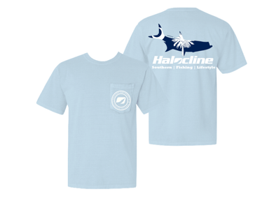 Halocline South Carolina Tarpon Pocket T-shirt - elliottenvisions