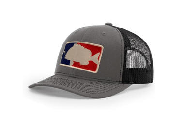 Charcoal / Black Major League Sheepshead Trucker Hat | Sheepshead Nation - elliottenvisions