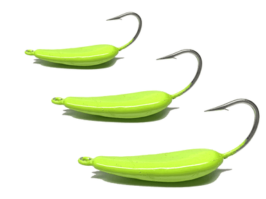 Chartreuse Pompano Jigs - elliottenvisions