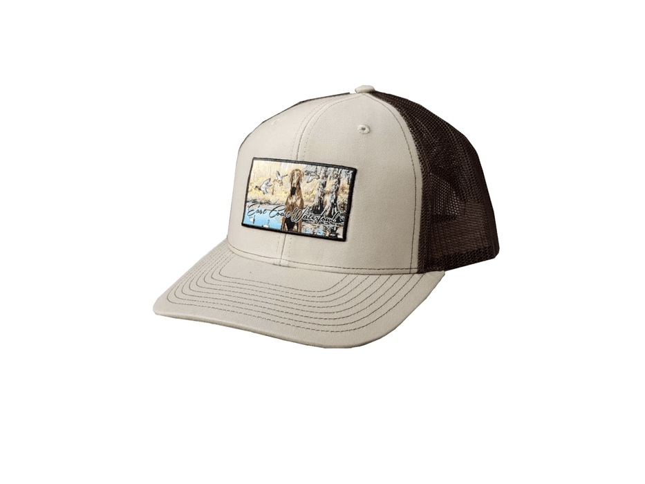 Chocolate Lab Trucker Hat | East Coast Waterfowl - elliottenvisions