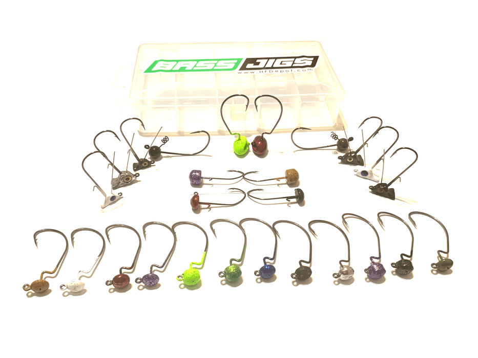 Finesse Bass Fishing Jig Kits