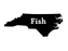 Fish North Carolina Decal - elliottenvisions