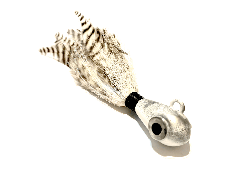 Ghost White Bugeye Bomber Cobia Jig