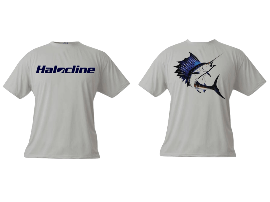 Halocline Sailfish Performance T-shirt - elliottenvisions