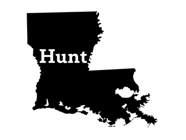Hunt Louisiana Decal - elliottenvisions