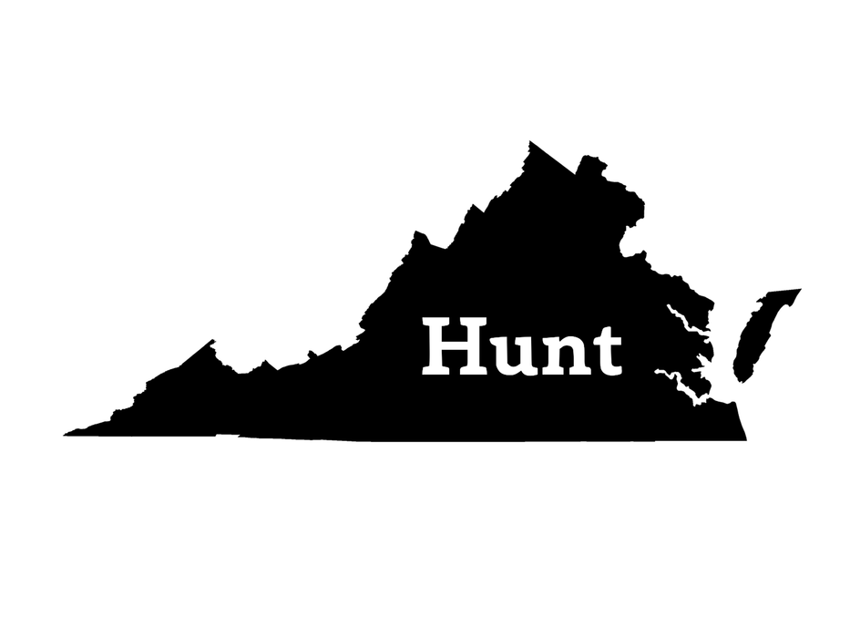 Hunt Virginia Decal - elliottenvisions