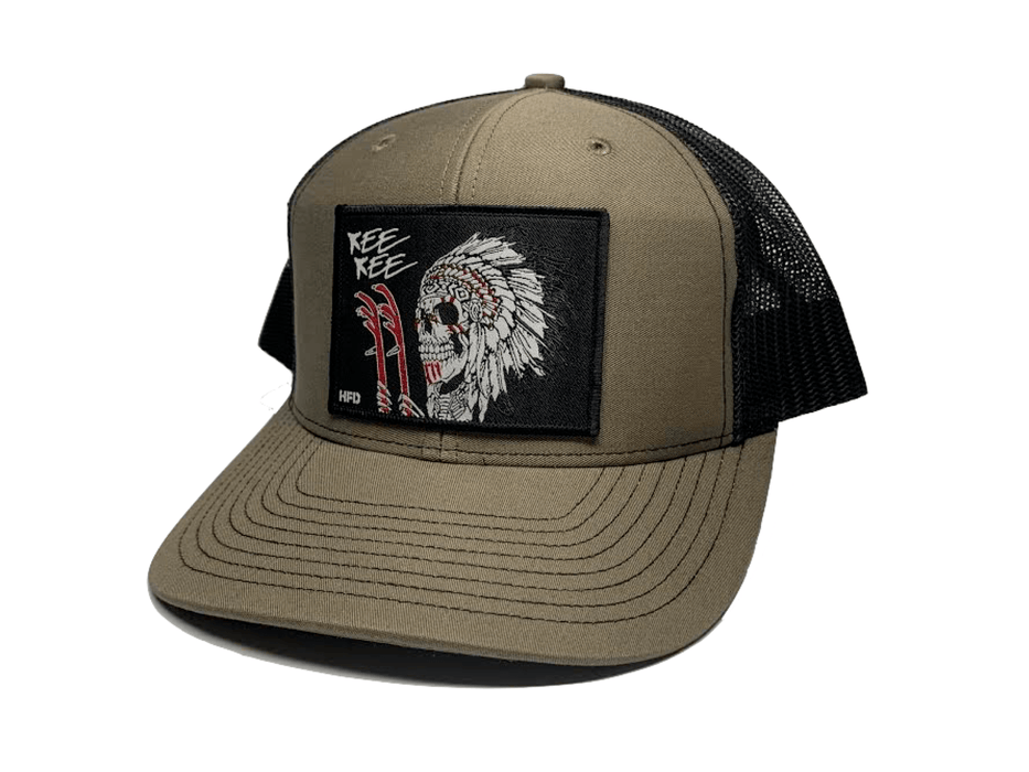 Loden / Black Indian Chief Kee Kee Hat - elliottenvisions
