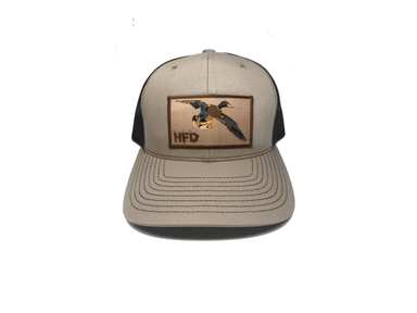 Mallard Drake tan duck hat HFD