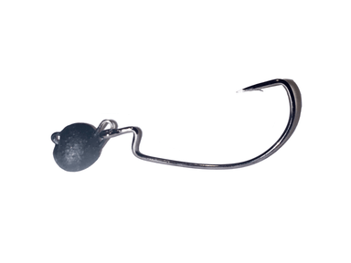 Matte Black EWG Bass Swing Jigs - elliottenvisions