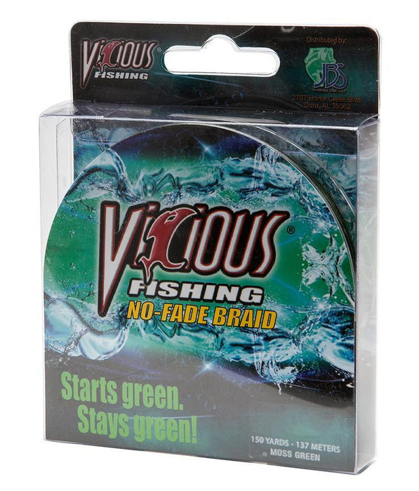 100 lb Vicious No Fade Braid Fishing Line - elliottenvisions