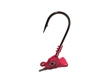 Pink Standup Flounder Jigs - elliottenvisions