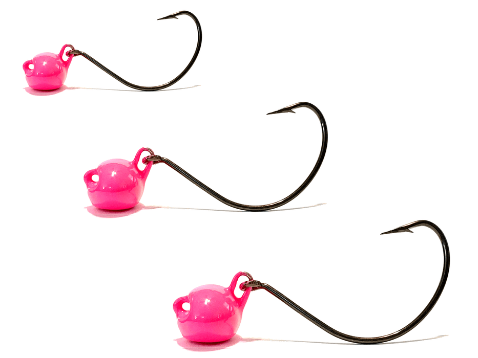 Pink Live Bait Jigs 3pk