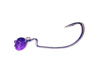 Purple Haze EWG Bass Swing Jigs - elliottenvisions