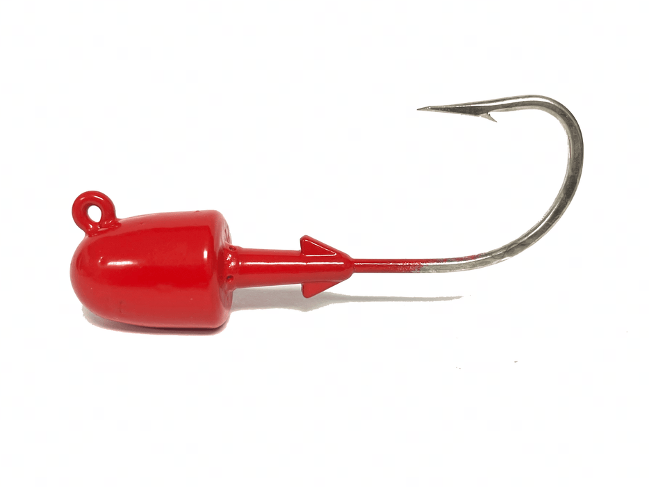 Red Bullet Head Jig