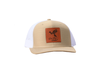 Wood Duck Leather Patch Trucker Hat | East Coast Waterfowl - elliottenvisions