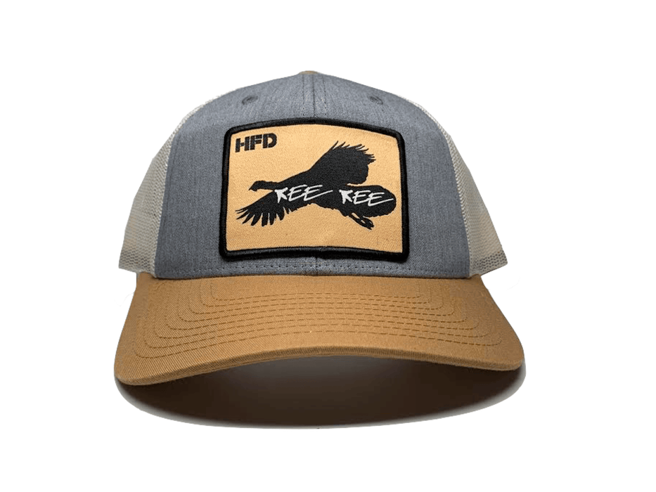 Tri-color Kee Kee Flying Turkey Hat - elliottenvisions