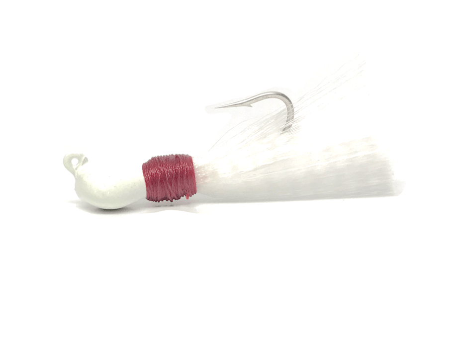 Pompano Crusher: The "Ultimate" Pompano Jig (White) - elliottenvisions