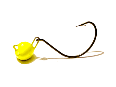 Yellow Chartreuse Flounder Jig